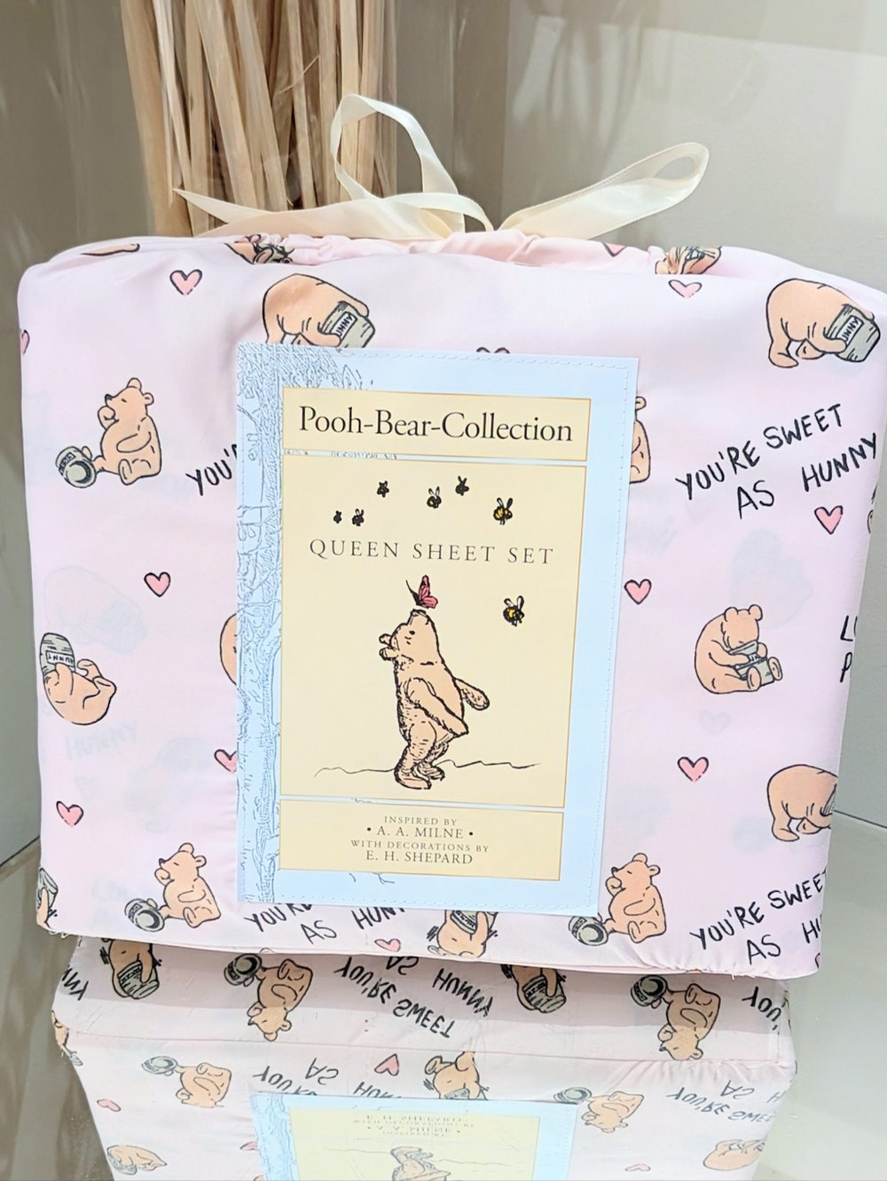 🔥LAST QUEEN Winnie the Pooh Bear Collection Sheet Set Sweet As Hunny